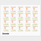 Carré Sticker Ballerina (Feuille)