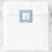 Carré Sticker Bat mitzvah Damask Winter Wonderland 5 (Sac)
