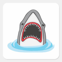Sticker Bite de requin