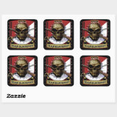 Carré Sticker Blackfoot de l'équipe (Feuille)