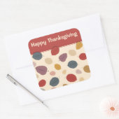 Carré Sticker bon thanksgiving (Enveloppe)