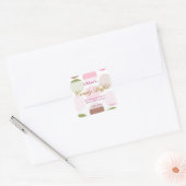 Carré Sticker Buffet WhimsicalDotty Anniversaire (Enveloppe)