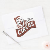 Carré Sticker cirque clown (Enveloppe)
