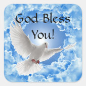 Carré Sticker Classic Dove (Devant)