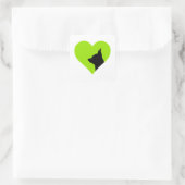 Carré Sticker Classic Round Chihuahua (Sac)