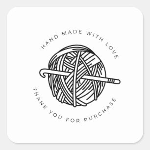Carré Sticker client MERCI SPÉCIAL CROCHET