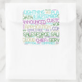 Carré Sticker Cloud Word de Salesforce (Sac)