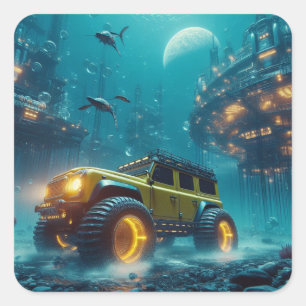 Carré Sticker Concept Defender