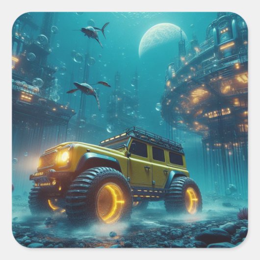 Carré Sticker Concept Defender (Devant)