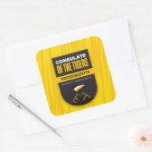 Carré sticker Consulate of Tigers  (Enveloppe)