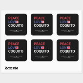 Carré Sticker Coquito Christmas (Feuille)