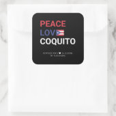 Carré Sticker Coquito Christmas (Sac)