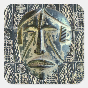 Carré Sticker d'Afrique de l'Ouest