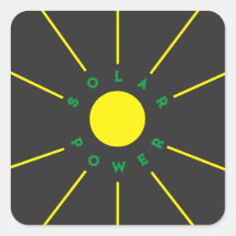 Sticker d'alimentation solaire