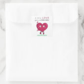 Carré Sticker d'amour (Sac)