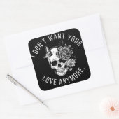 Carré Sticker d'amour non désiré (Enveloppe)