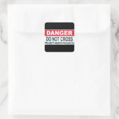 Carré Sticker Danger (Sac)