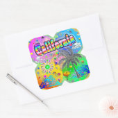 Carré Sticker de Californie Quadro Seasons (Enveloppe)