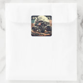 CARRÉ STICKER DE CAMION MONSTER (Sac)
