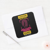 Carré Sticker DE CAUTION (Enveloppe)