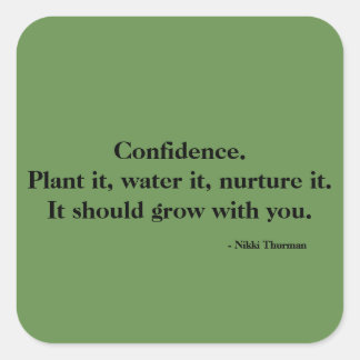 Carré Sticker de confiance