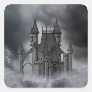 Carré Sticker de Dark Castle