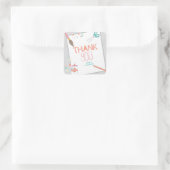 Carré Sticker de fête d'art moderne et artisanat (Sac)