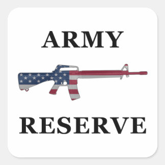 Carré Sticker de la Réserve de l'Armée de terre M16