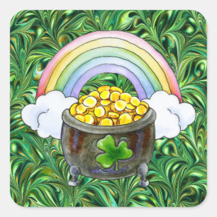 Carré Sticker de la Saint Patrick