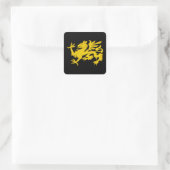 Carré Sticker de l'insigne de populace SCA Northshield (Sac)