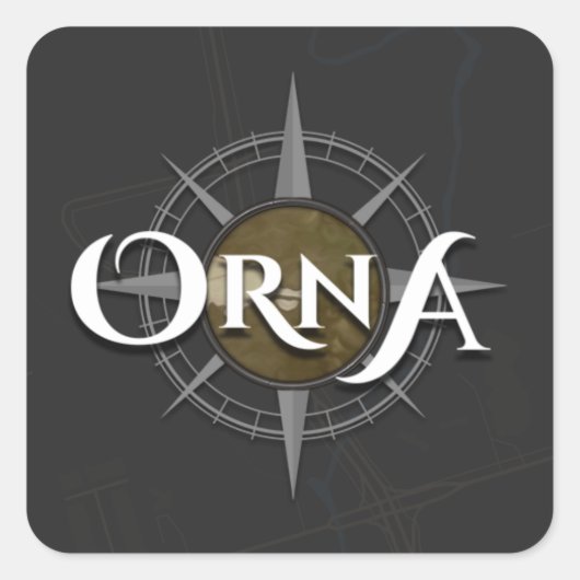 Carré Sticker de logo (Devant)