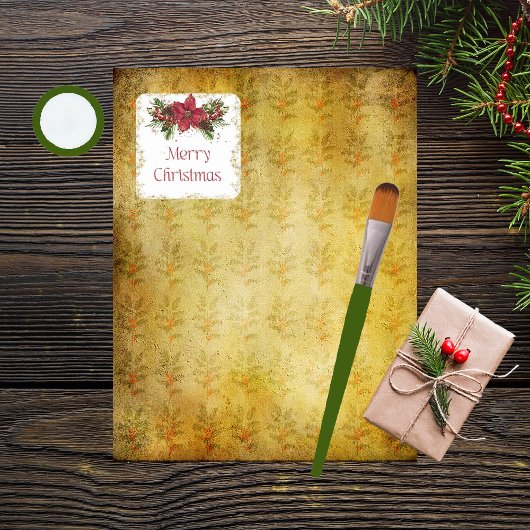 Carré Sticker de Noël