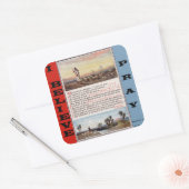 Carré Sticker de prière Psaume 23 (Enveloppe)