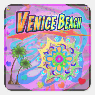 Carré Sticker de progression Venice Beach