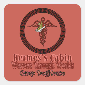Carré Sticker de résistance Cabine de Hermes