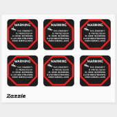 Carré Sticker de sécurité Pro Seller pour Windows (Feuille)
