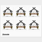 Carré Sticker DE TAILLE (Feuille)