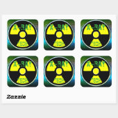 Carré Sticker de technologie X-RAY (Feuille)