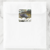 Carré Sticker diabolique de Tasmanie (Sac)