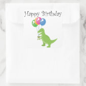 Carré Sticker Dino Balloon (Sac)