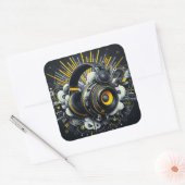 Carré Sticker DJ (Enveloppe)