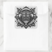 Carré Sticker DJ (Sac)