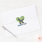 Carré Sticker Doodle Love (Enveloppe)