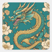Carré Sticker Dragon (Devant)