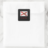 Carré Sticker Drapeau Floride (Sac)
