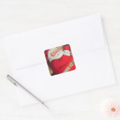 Carré Sticker du Père Noël (Enveloppe)
