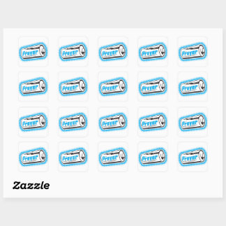 Carré Sticker du pouvoir de prière