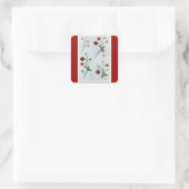Carré Sticker Edwardian Strawberries (Sac)