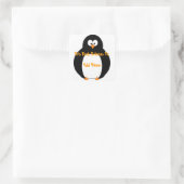 Carré Sticker en boîte de pingouin (Sac)