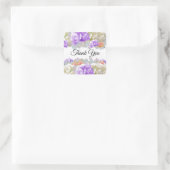 Carré Sticker en Merci d'abricot et de prune (Sac)